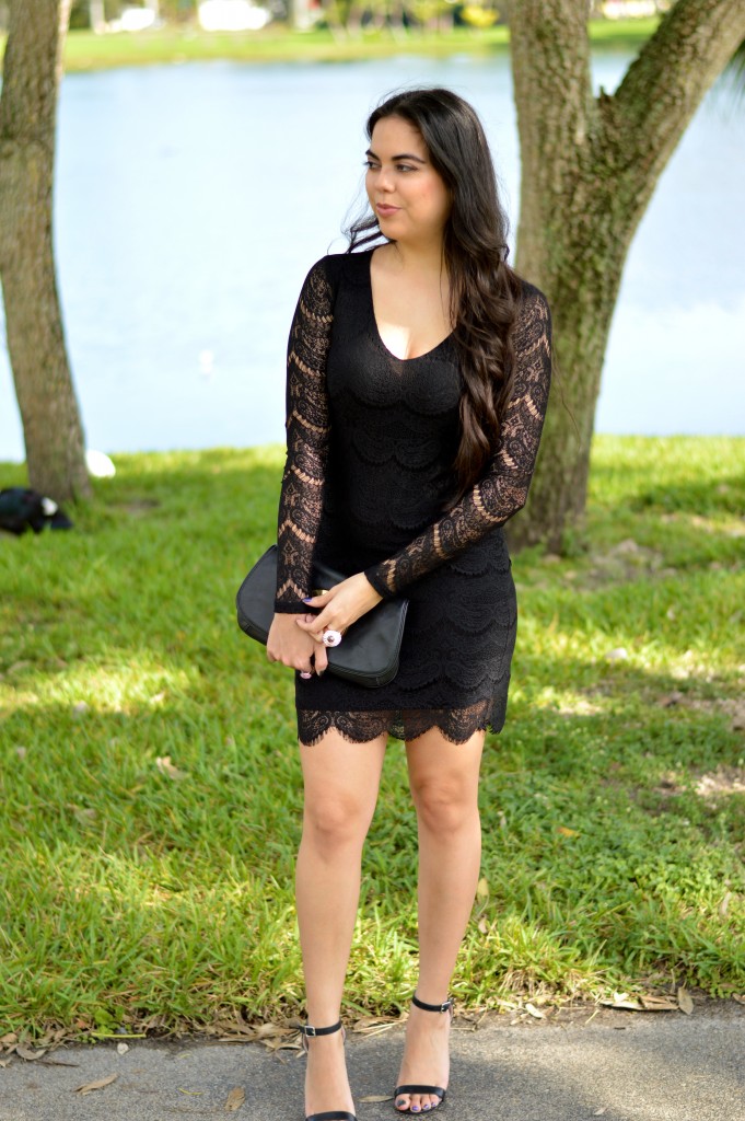 Lace Dress - Let's Fall in Love Blog