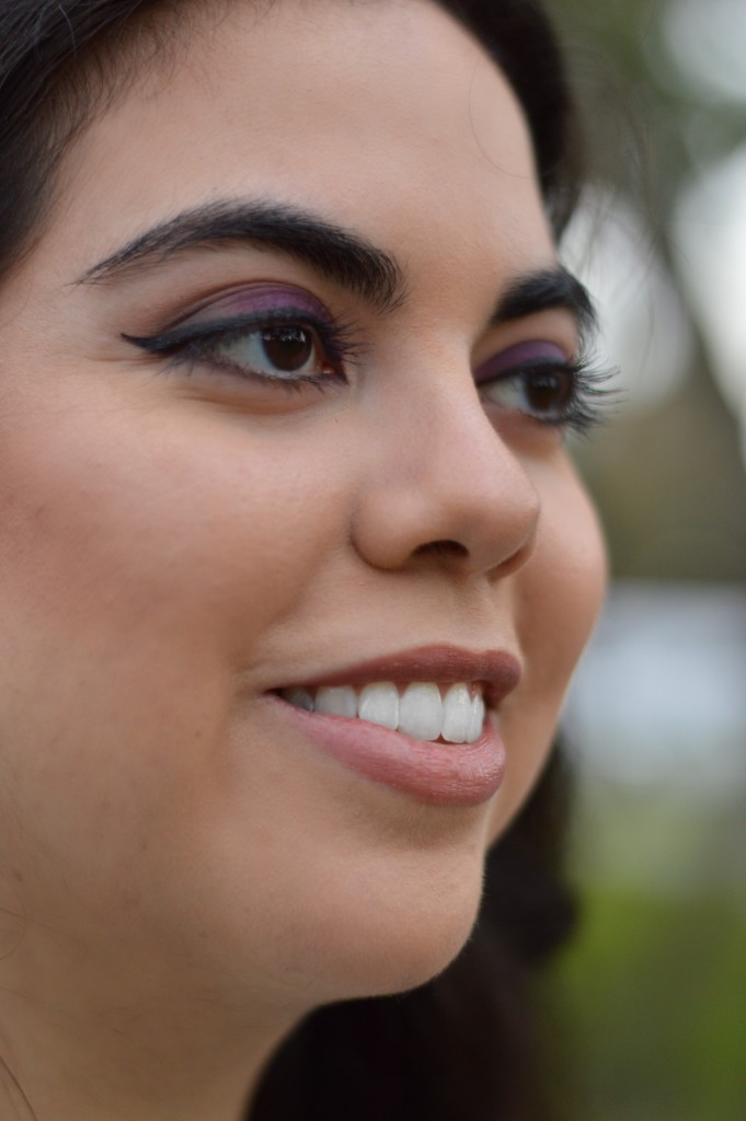 Matte Purple Smokey Eye - Let's Fall in Love Blog