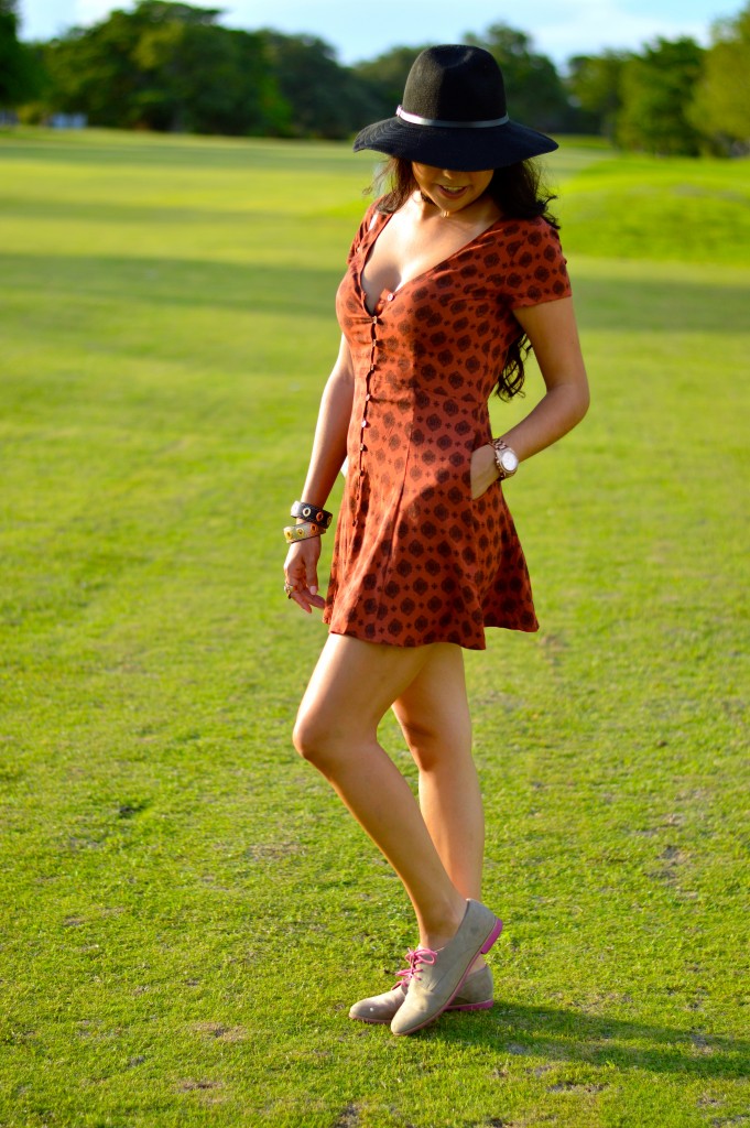Terracotta Dress - Let's Fall in Love Blog