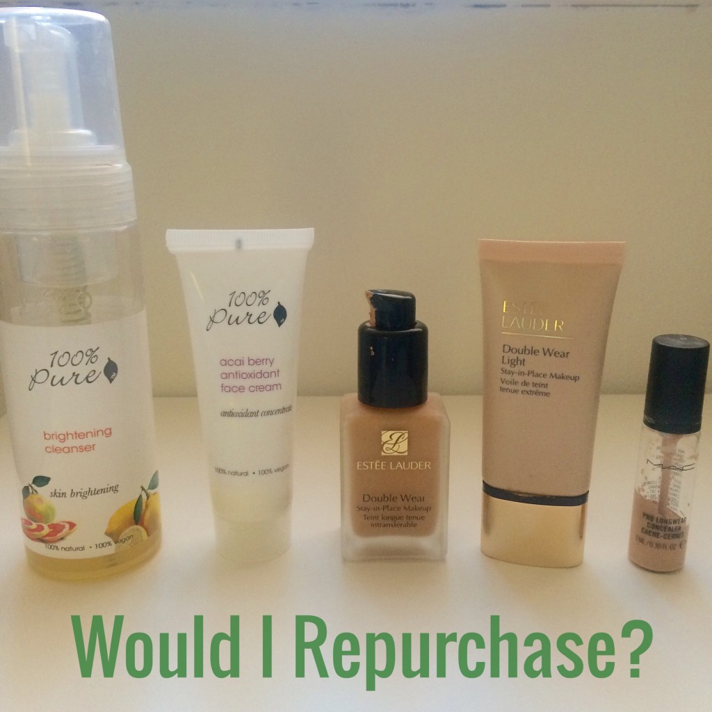 5 Products – Would I Repurchase?